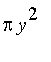 Pi*y^2